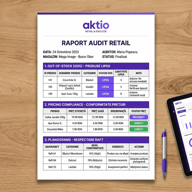 Raport Audit Merchandising & Retail